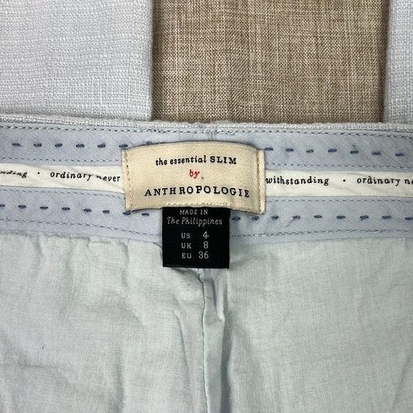 The‎ Essential Slim By Anthropologie Women’s US 4 Lined Cropped Pant - Picture 4 of 10